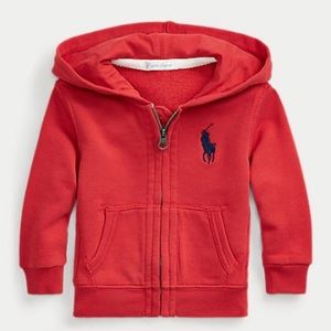 Baby Boy Big Pony French Terry Hoodie